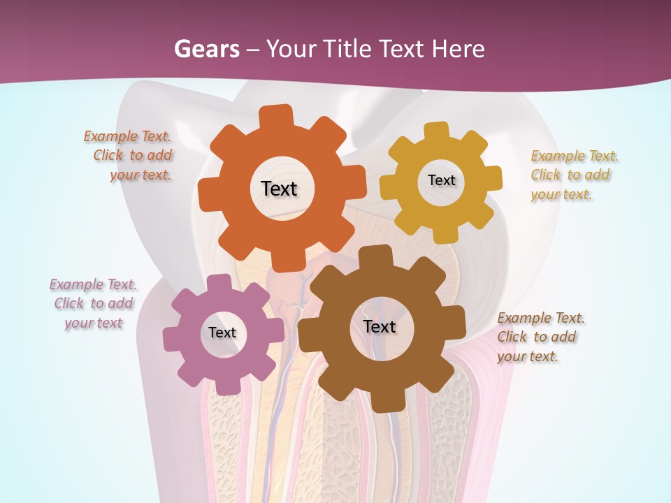 Bone Clinic Mouth PowerPoint Template