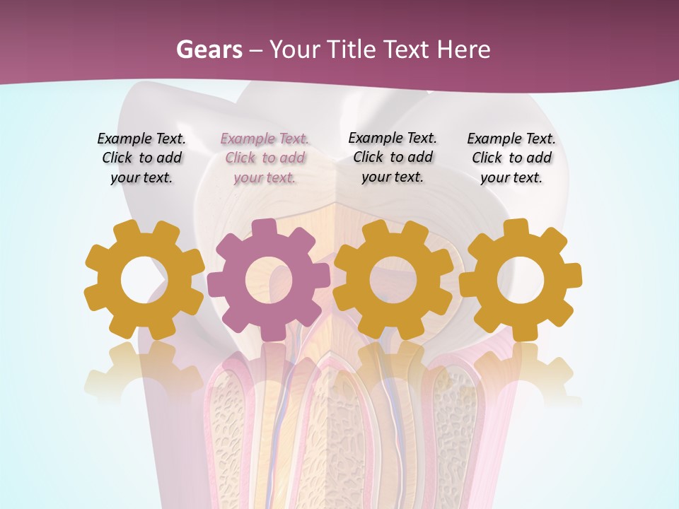 Bone Clinic Mouth PowerPoint Template