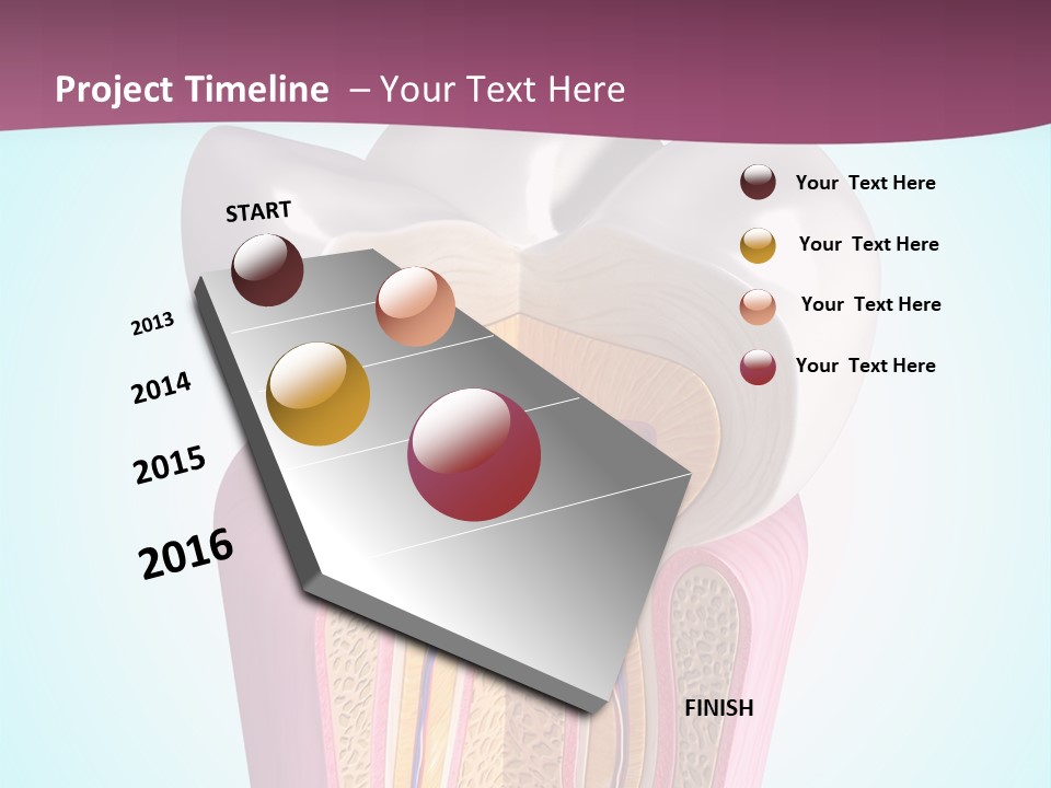 Bone Clinic Mouth PowerPoint Template