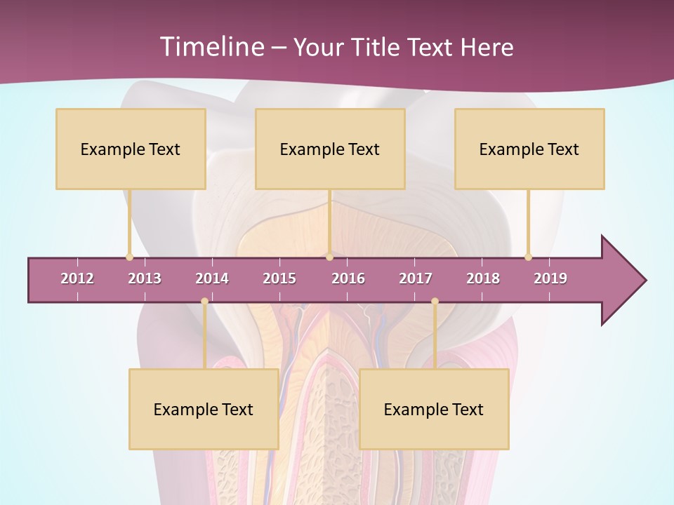 Bone Clinic Mouth PowerPoint Template