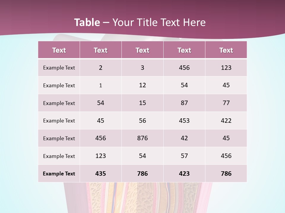 Bone Clinic Mouth PowerPoint Template