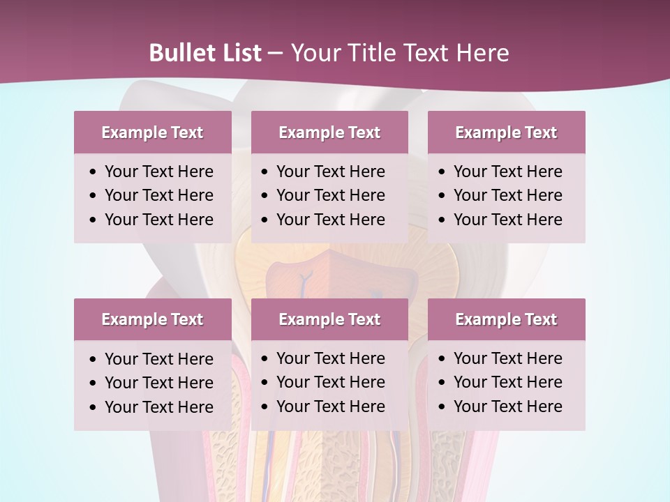 Bone Clinic Mouth PowerPoint Template