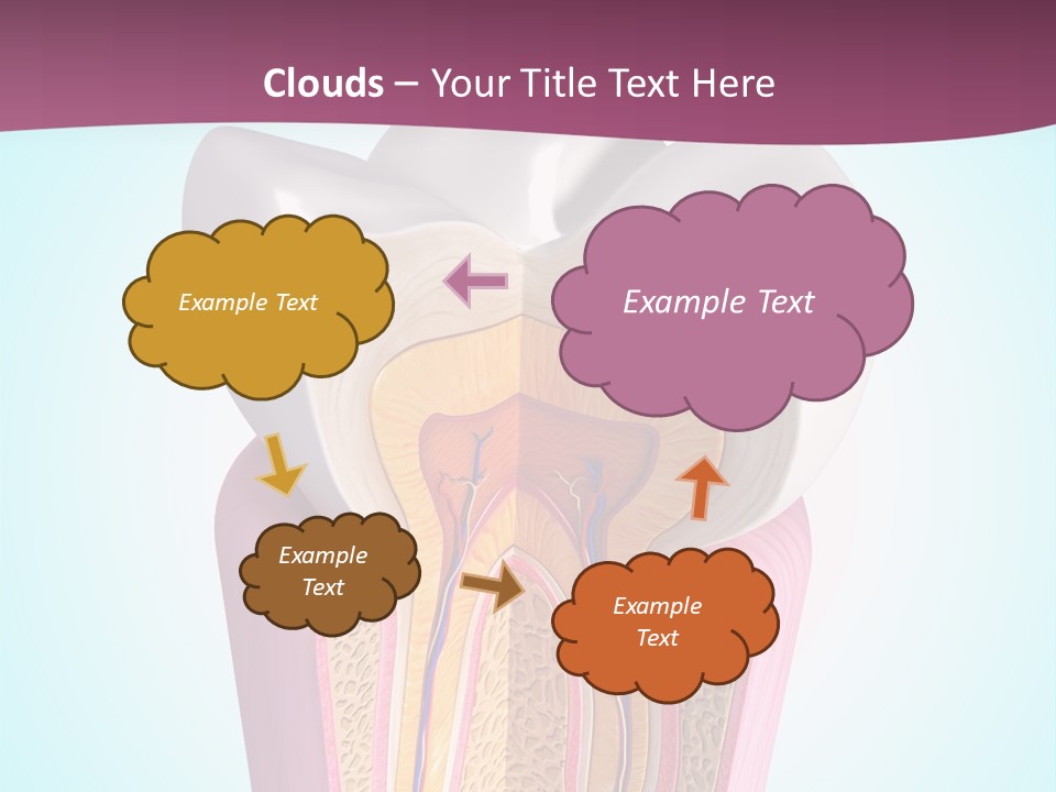 Bone Clinic Mouth PowerPoint Template
