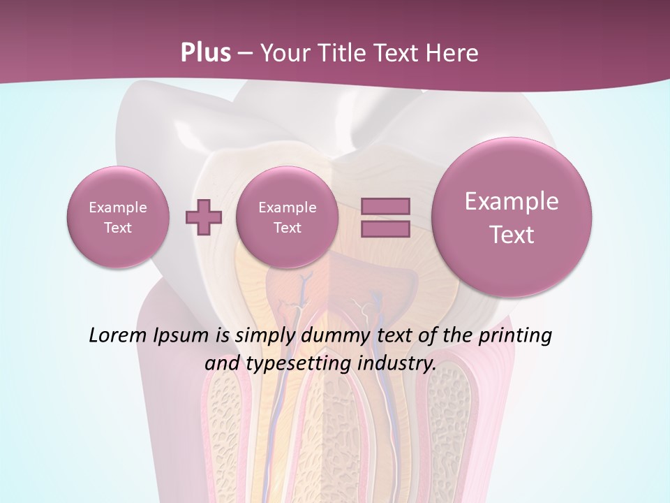 Bone Clinic Mouth PowerPoint Template