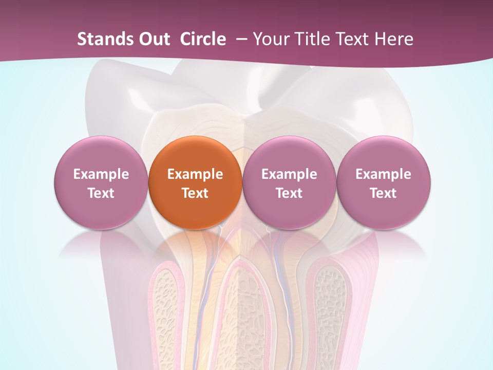 Bone Clinic Mouth PowerPoint Template