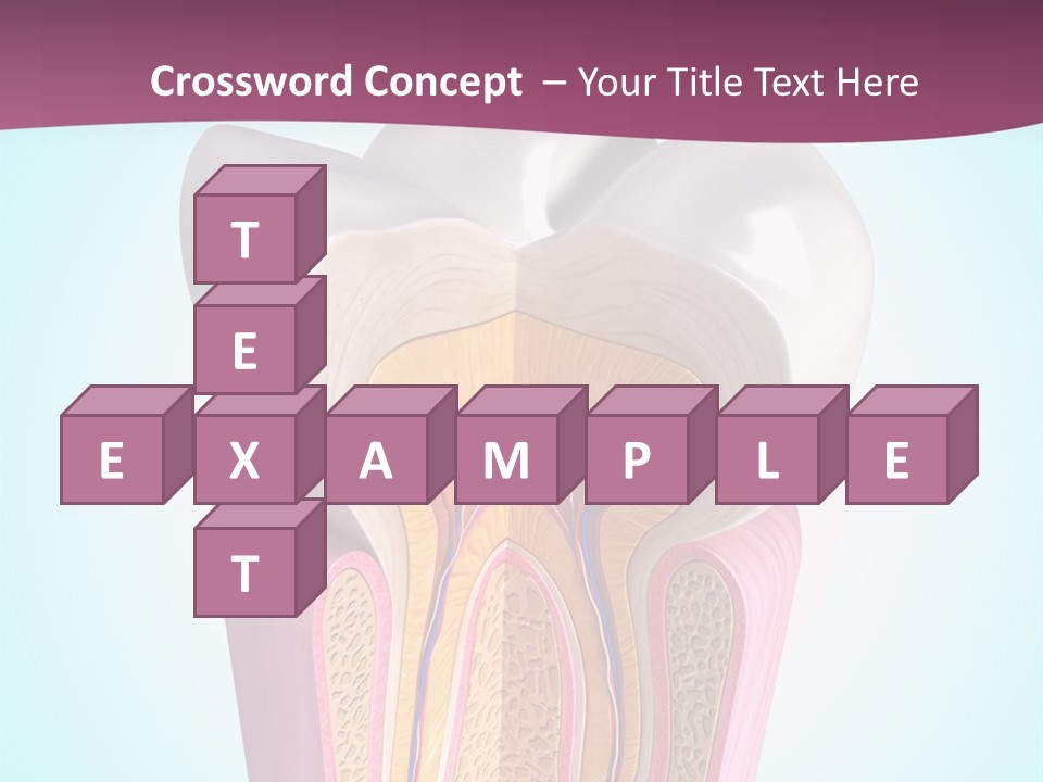 Bone Clinic Mouth PowerPoint Template