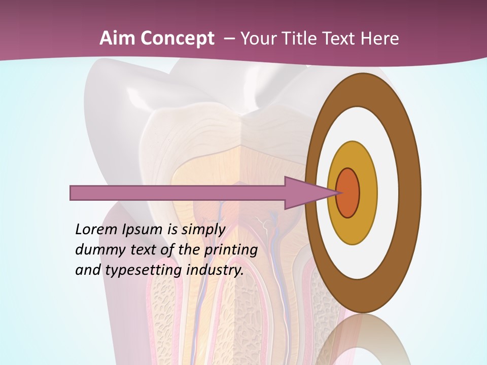 Bone Clinic Mouth PowerPoint Template