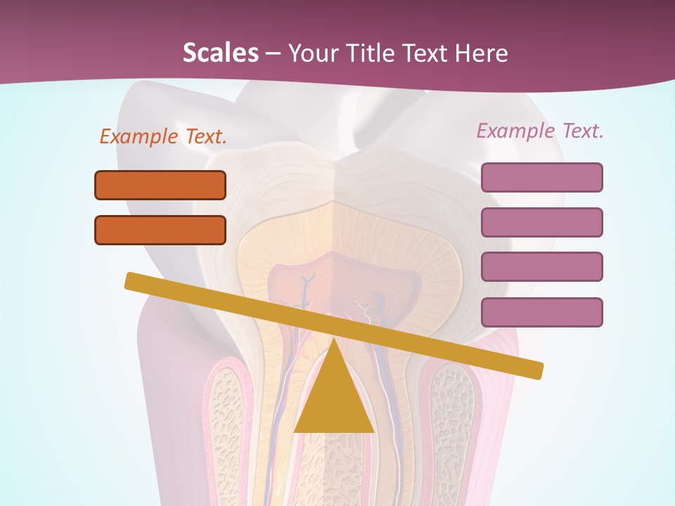 Bone Clinic Mouth PowerPoint Template