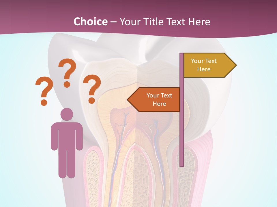 Bone Clinic Mouth PowerPoint Template