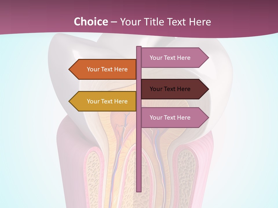 Bone Clinic Mouth PowerPoint Template