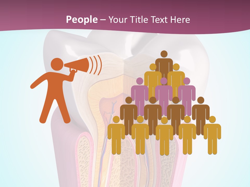 Bone Clinic Mouth PowerPoint Template