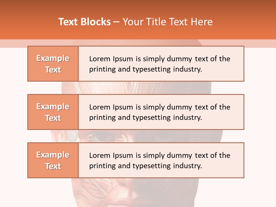 Tendon Healthy Chest PowerPoint Template
