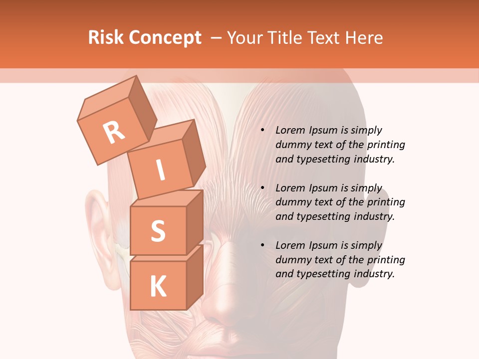 Tendon Healthy Chest PowerPoint Template