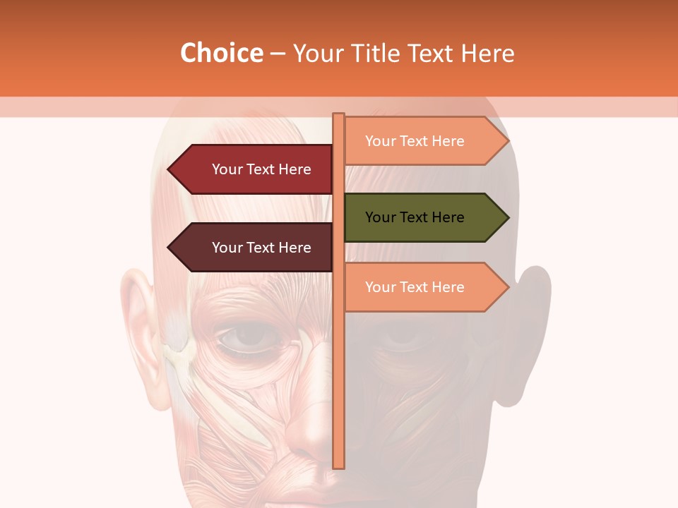 Tendon Healthy Chest PowerPoint Template