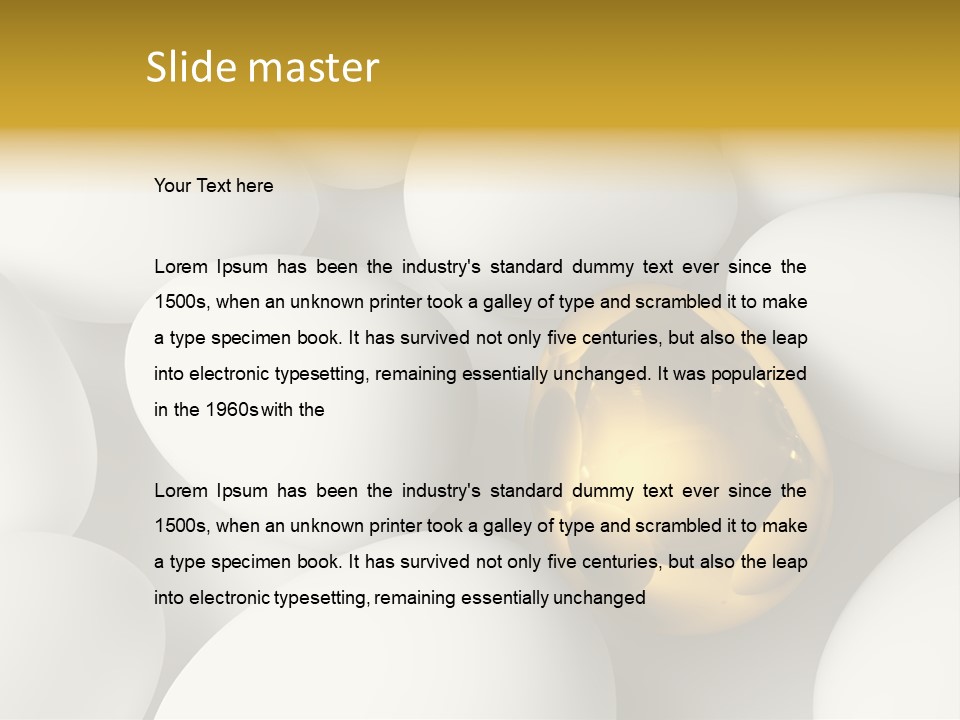 Individual Symbol Beautiful PowerPoint Template