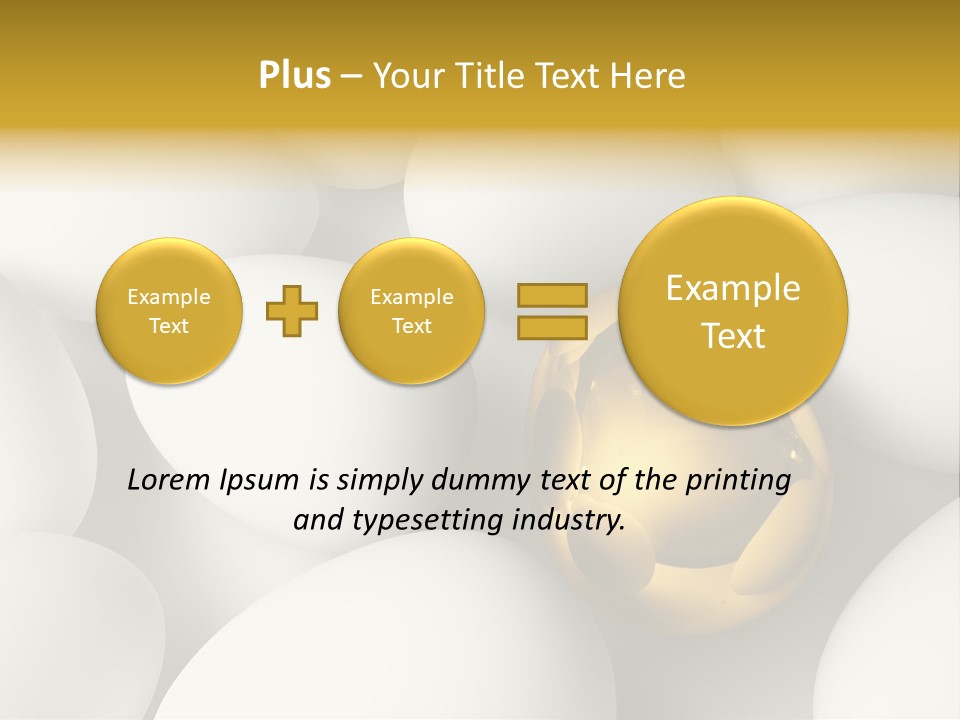 Individual Symbol Beautiful PowerPoint Template