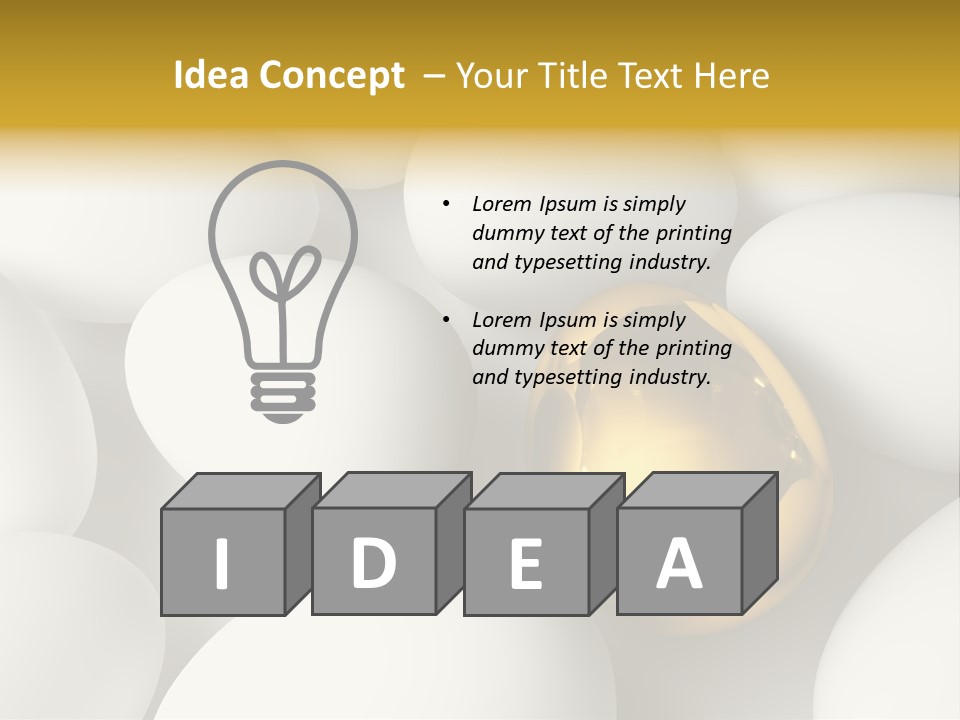 Individual Symbol Beautiful PowerPoint Template