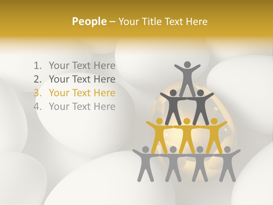 Individual Symbol Beautiful PowerPoint Template