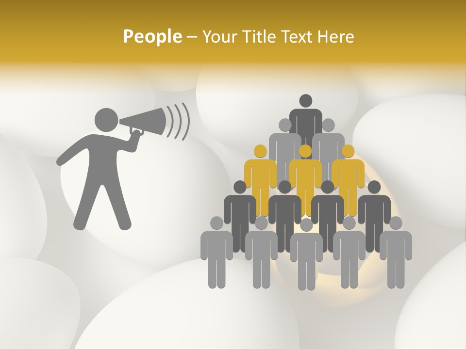 Individual Symbol Beautiful PowerPoint Template