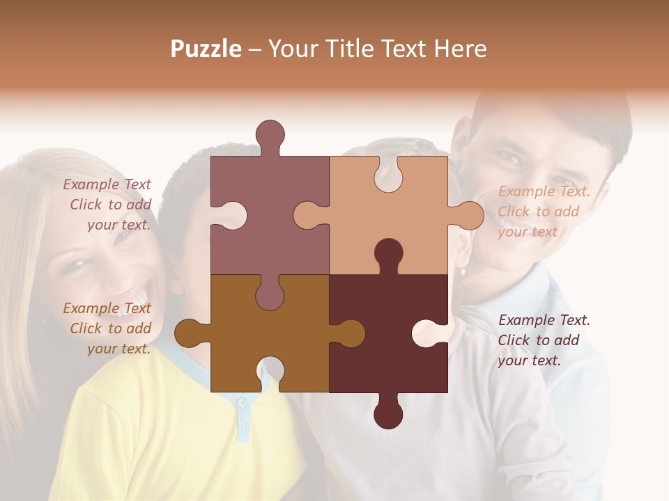 Men Fun Smiling PowerPoint Template