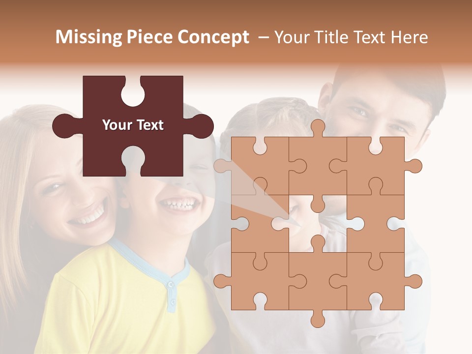 Men Fun Smiling PowerPoint Template