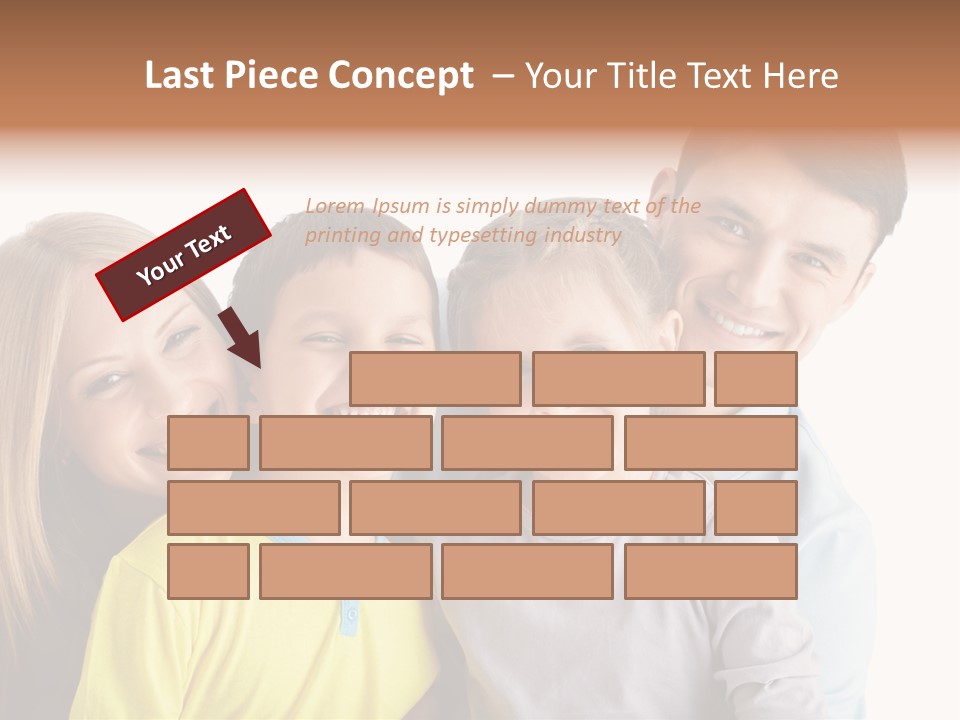 Men Fun Smiling PowerPoint Template