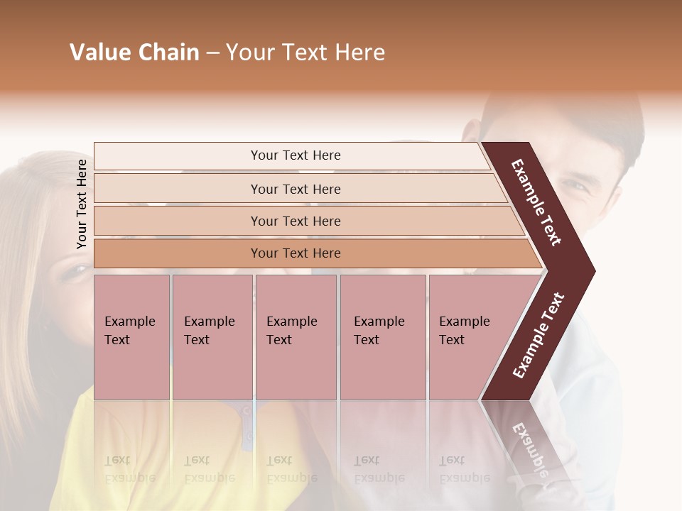 Men Fun Smiling PowerPoint Template