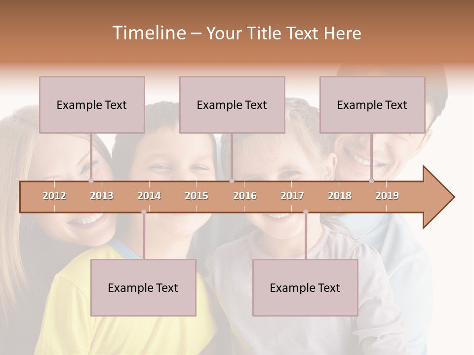 Men Fun Smiling PowerPoint Template