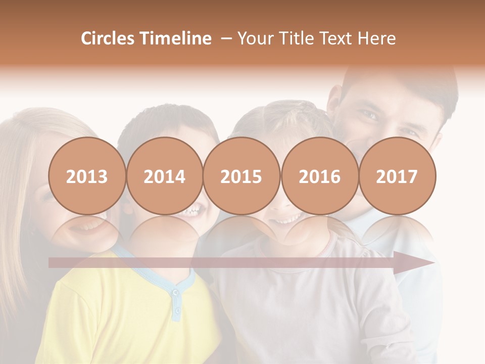 Men Fun Smiling PowerPoint Template