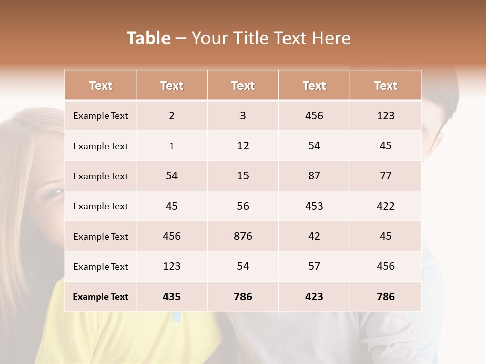 Men Fun Smiling PowerPoint Template