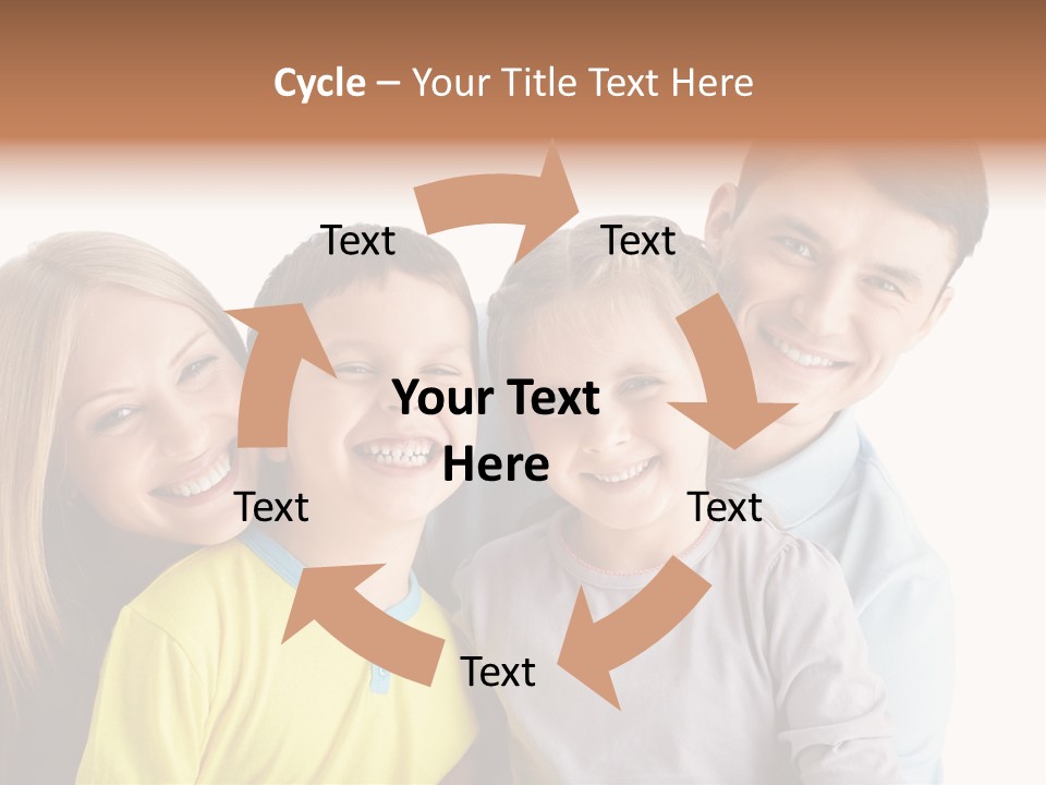 Men Fun Smiling PowerPoint Template