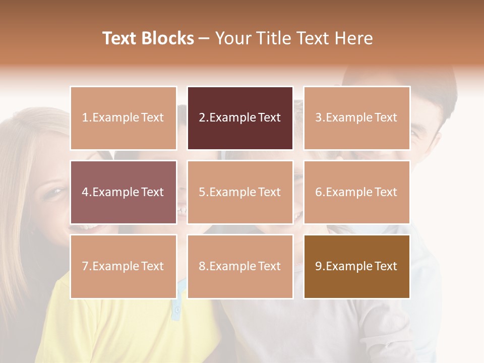 Men Fun Smiling PowerPoint Template