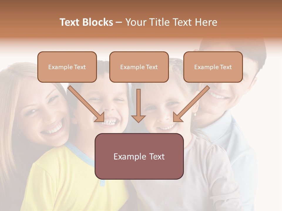 Men Fun Smiling PowerPoint Template