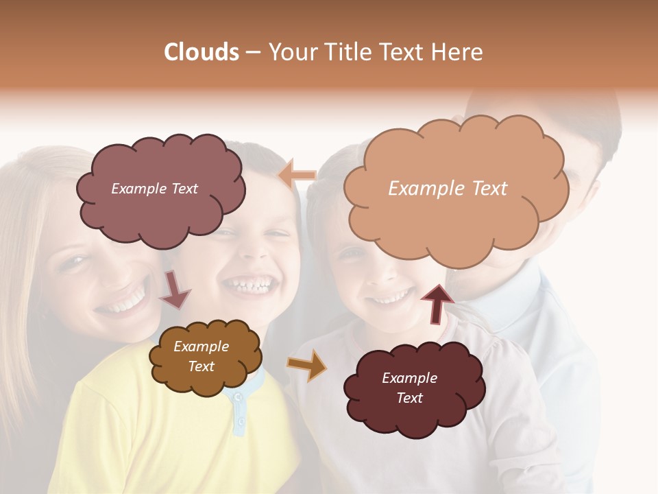 Men Fun Smiling PowerPoint Template