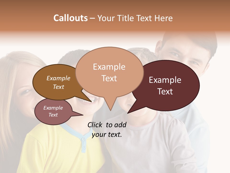 Men Fun Smiling PowerPoint Template