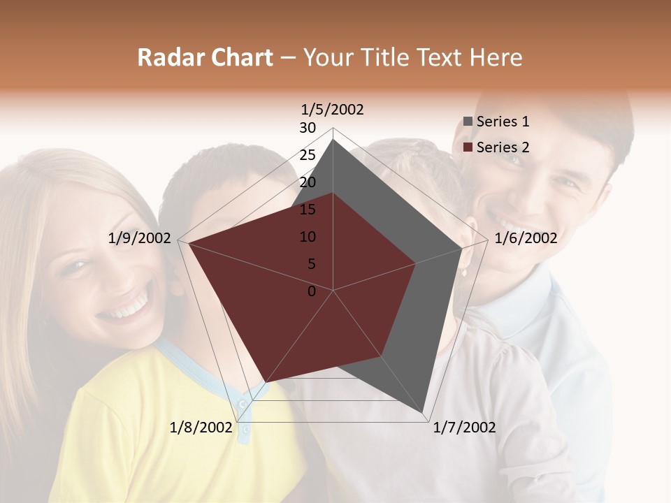Men Fun Smiling PowerPoint Template
