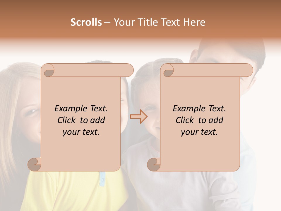 Men Fun Smiling PowerPoint Template