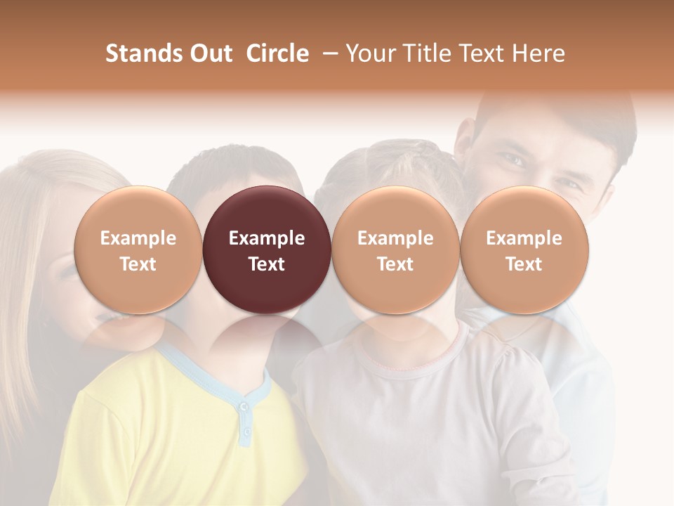 Men Fun Smiling PowerPoint Template