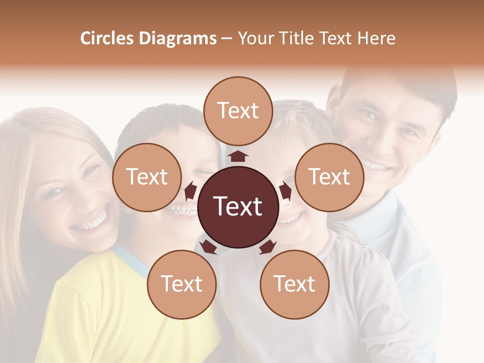 Men Fun Smiling PowerPoint Template