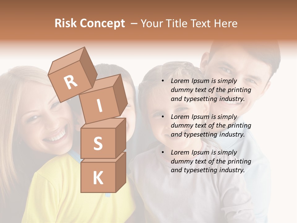 Men Fun Smiling PowerPoint Template