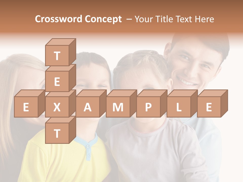 Men Fun Smiling PowerPoint Template