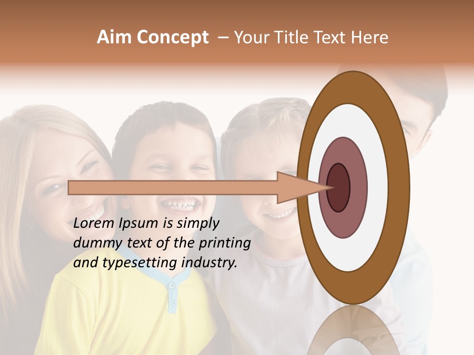 Men Fun Smiling PowerPoint Template