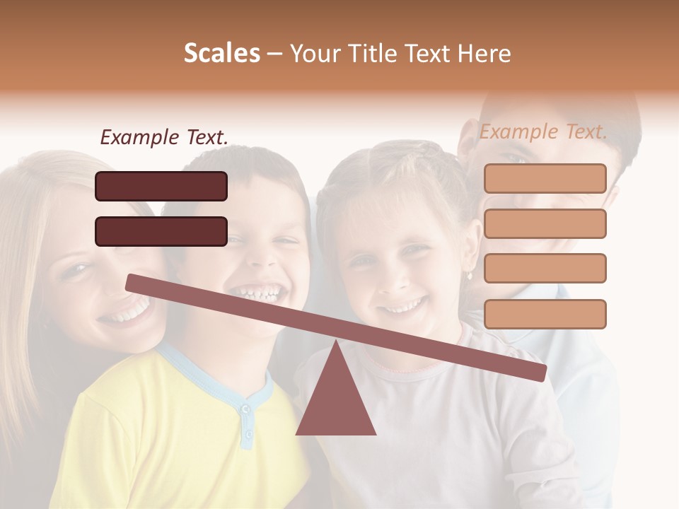 Men Fun Smiling PowerPoint Template