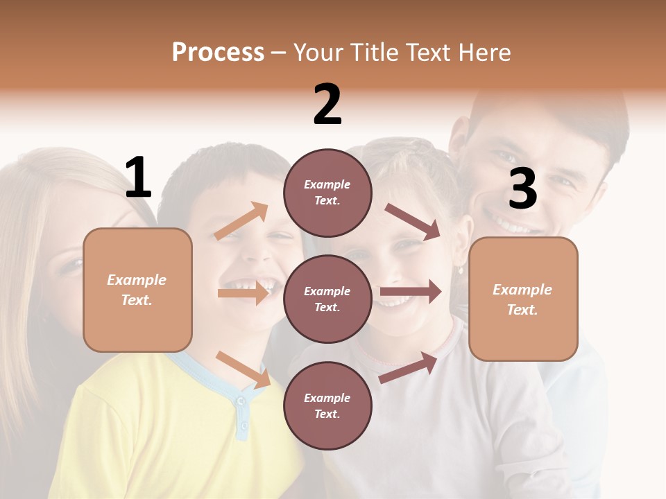 Men Fun Smiling PowerPoint Template