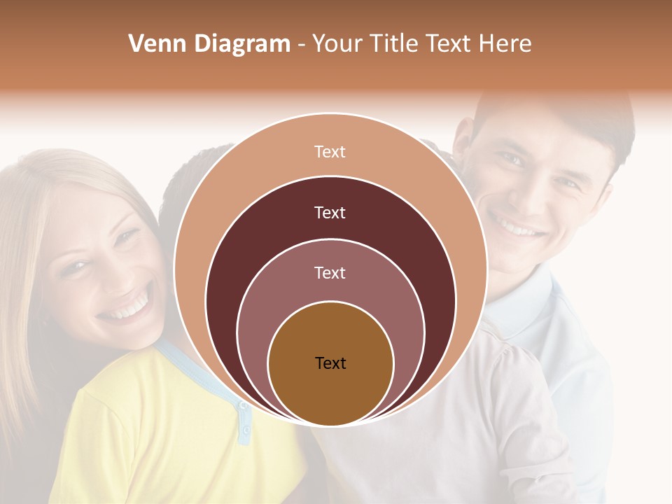 Men Fun Smiling PowerPoint Template