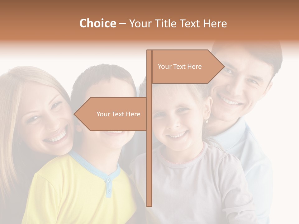 Men Fun Smiling PowerPoint Template