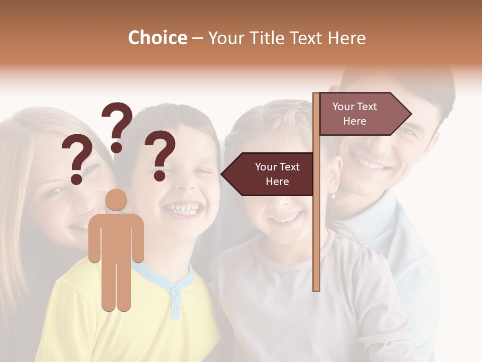 Men Fun Smiling PowerPoint Template