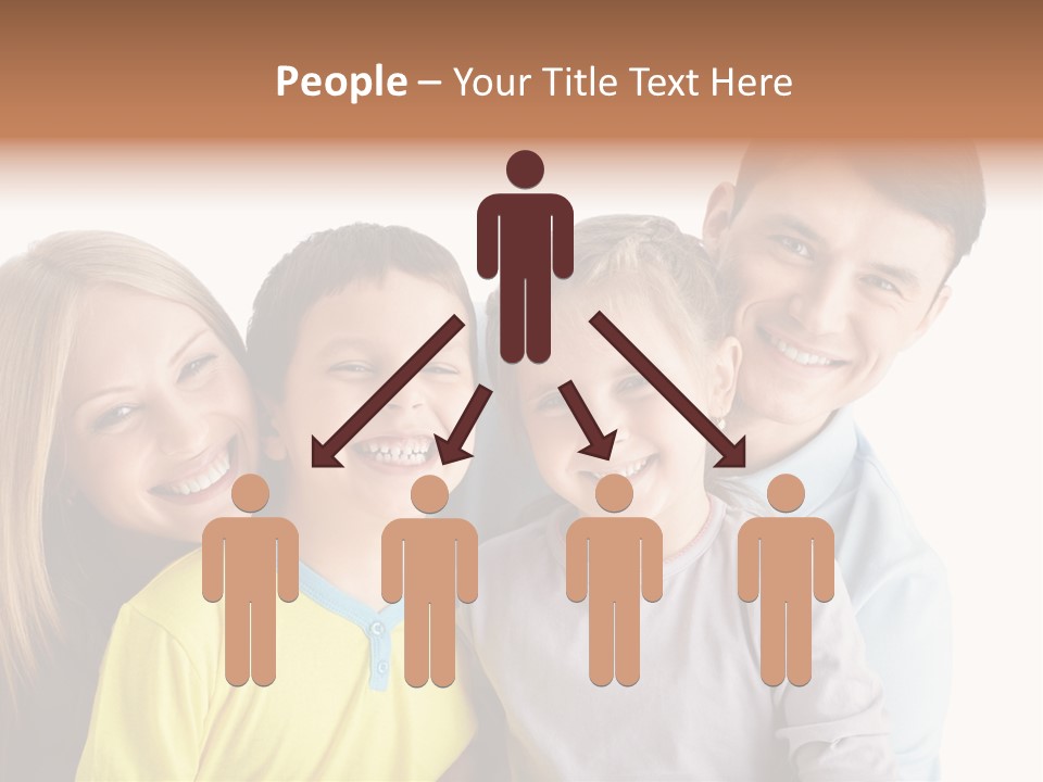 Men Fun Smiling PowerPoint Template