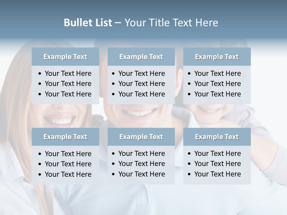 Attractive Portrait People PowerPoint Template
