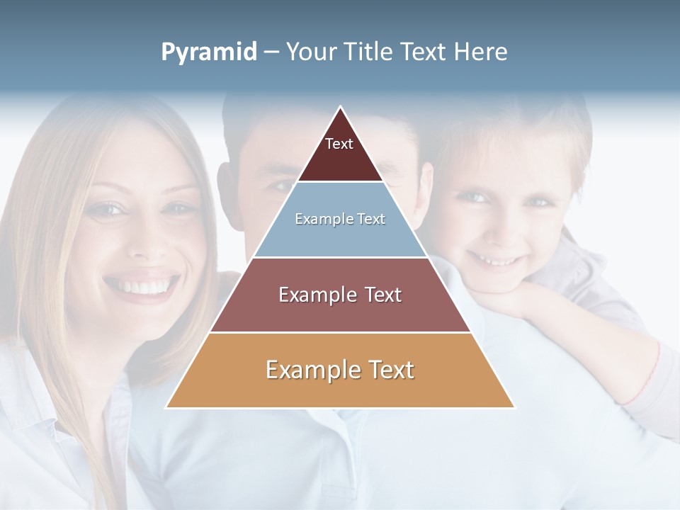 Attractive Portrait People PowerPoint Template